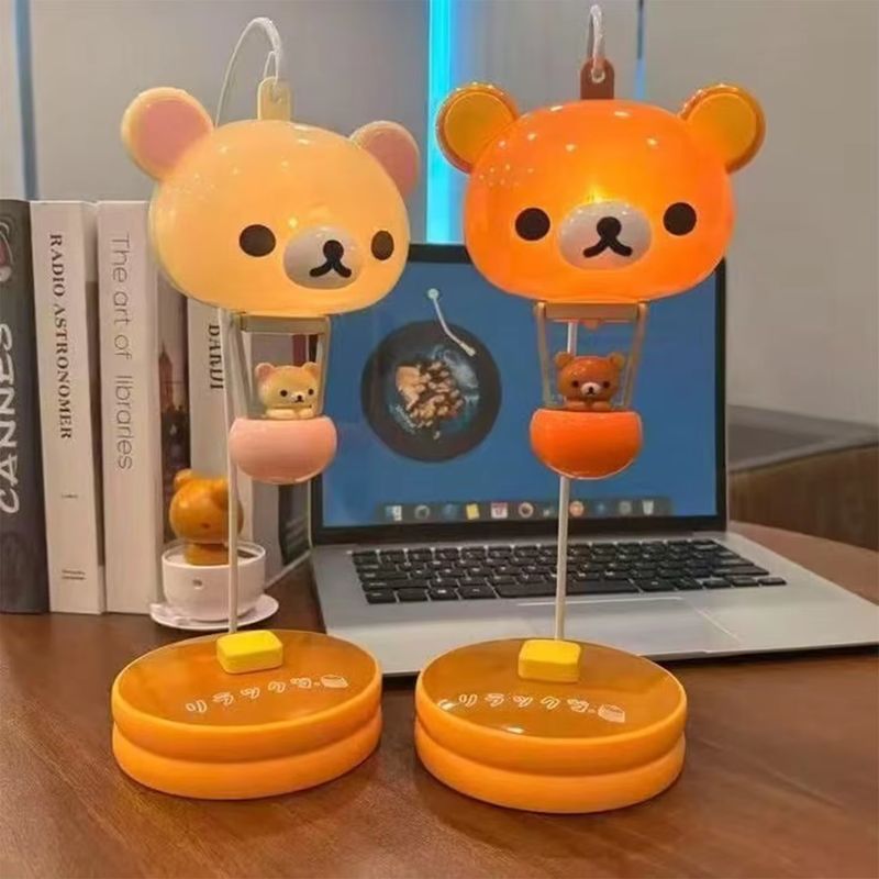 Desk Setup Equipment - Rilakkuma 귀여운 곰 테이블 램프 데스크탑