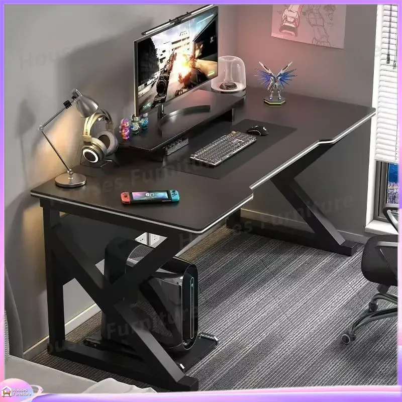 카페 메탈 게이밍 데스크 블랙 MDF 컴퓨터 테이블(P - Desk Setup L Shaped 리뷰 및 가격