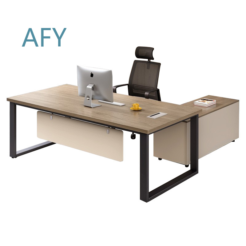 인체공학적 의자가 있는 사무실 워크스테이션용 임원 책상 - Desk Setup L Shaped 리뷰 및 가격