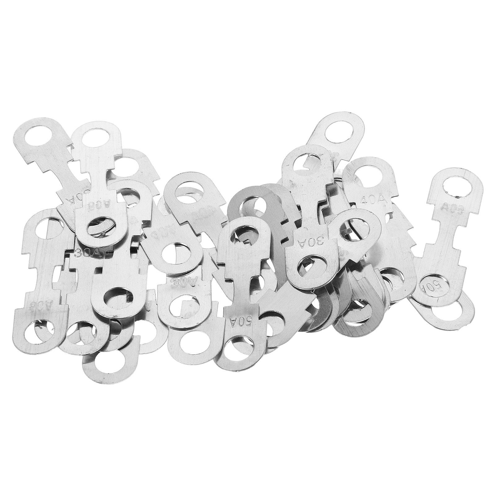 30Pcs 자동차 퓨즈 스트립 플랫 금속 시트 차량용  - Power Strip Flat 리뷰 및 가격