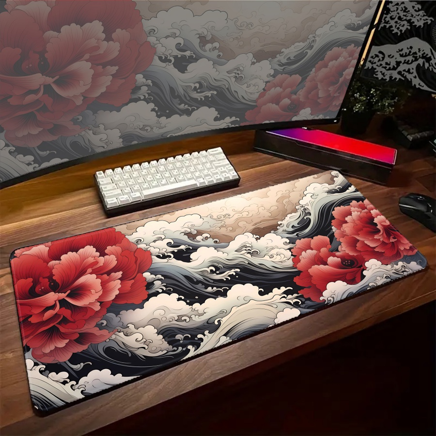 대형 아트 페더 마우스 패드 게이밍 키보드 게이머용 빅 - Desk Setup Art 리뷰 및 가격