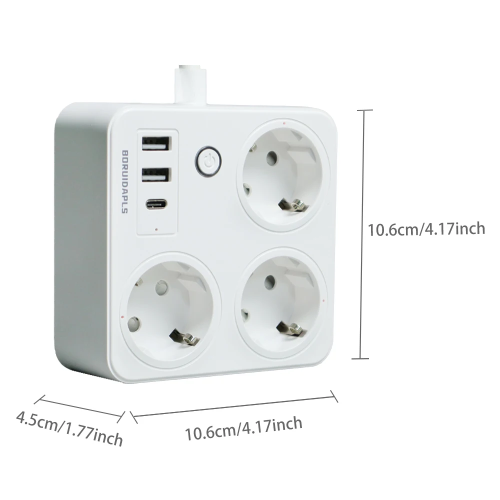 BORUIDAPLS ZigBee EU 스마트 멀티탭 P - Power Strip Flat 리뷰 및 가격