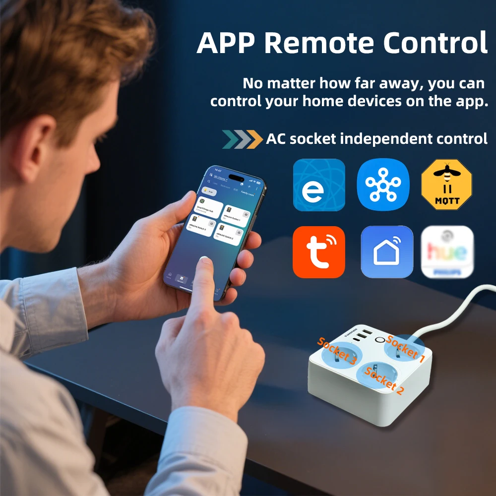 BORUIDAPLS ZigBee EU 스마트 멀티탭 P - Power Strip Flat 리뷰 및 가격