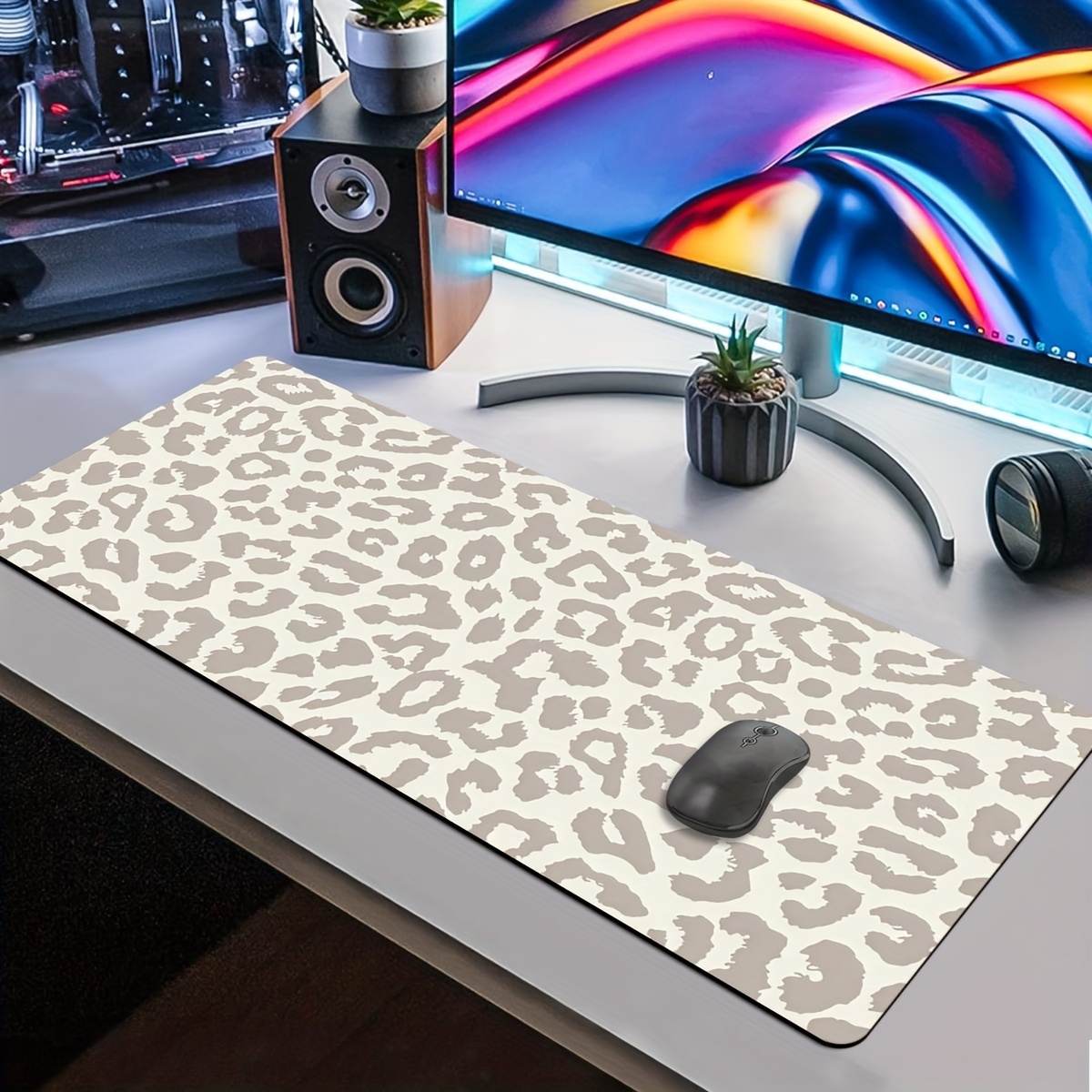 XL/XXL 컴퓨터 키보드 및 마우스 패드 베이지 브라 - Desk Setup Beige 리뷰 및 가격