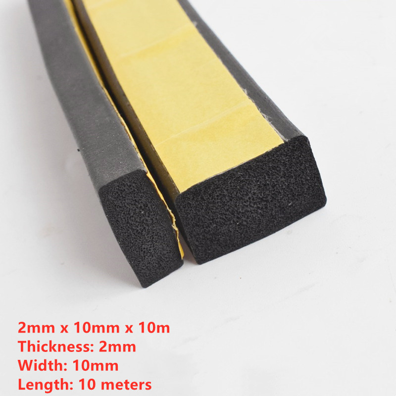 10m 평면 폼 씰링 스트립 강력 접착 고무 씰 단면  - Power Strip Flat 리뷰 및 가격
