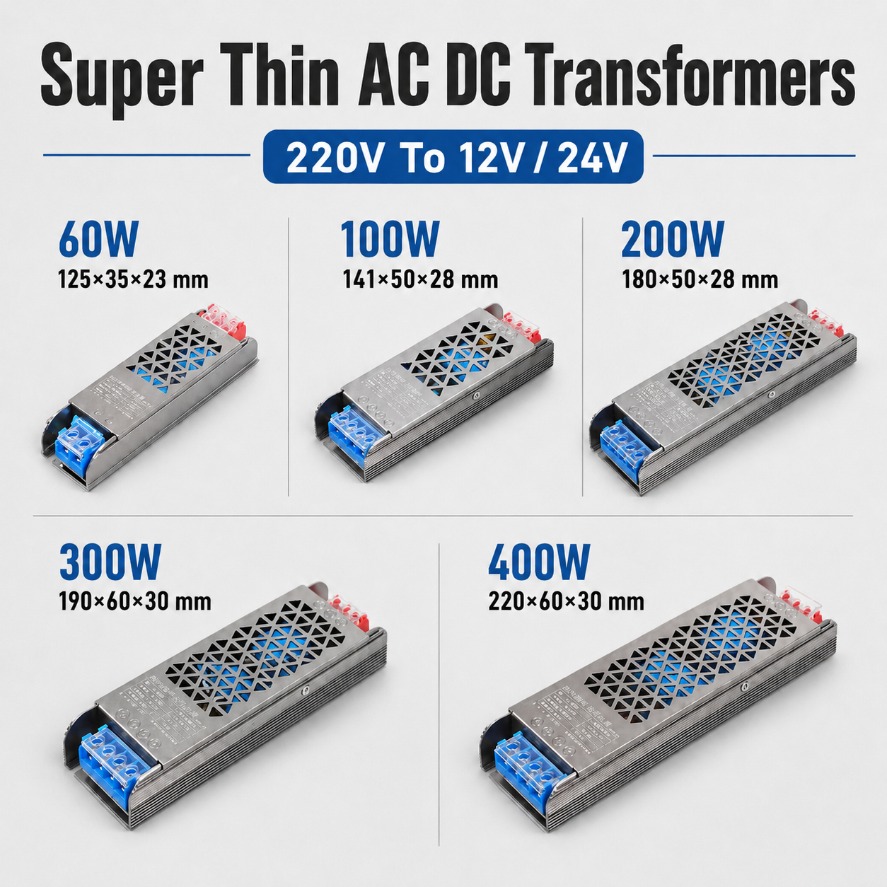 초박형 AC220V-DC12V 24V LED 스위칭 전 - Power Strip Flat 리뷰 및 가격