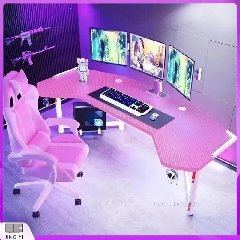 프로페셔널 게이밍 데스크 인체공학적 컴퓨터 책상 (사무 - Desk Setup L Shaped 리뷰 및 가격