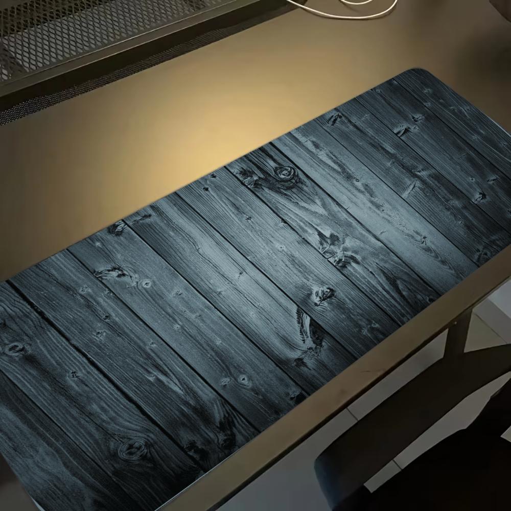 블랙 우드 마우스패드 데스크 액세서리 데스크 매트 게이 - Desk Setup Black And Wood 리뷰 및 가격