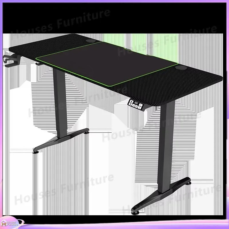 대형 게이밍 컴퓨터 책상, RGB LED 조명, 높이  - Desk Setup L Shaped 리뷰 및 가격