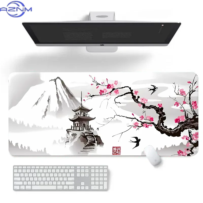 체리 블라썸 XXL 마우스 패드 게이밍 액세서리 - 확 - Desk Setup Gaming Pc 리뷰 및 가격